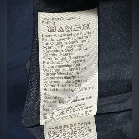 J.Crew Factory Ruffleneck Suit Dress, Navy Blue Work Dress, Business Casual NWT - Picture 13 of 15